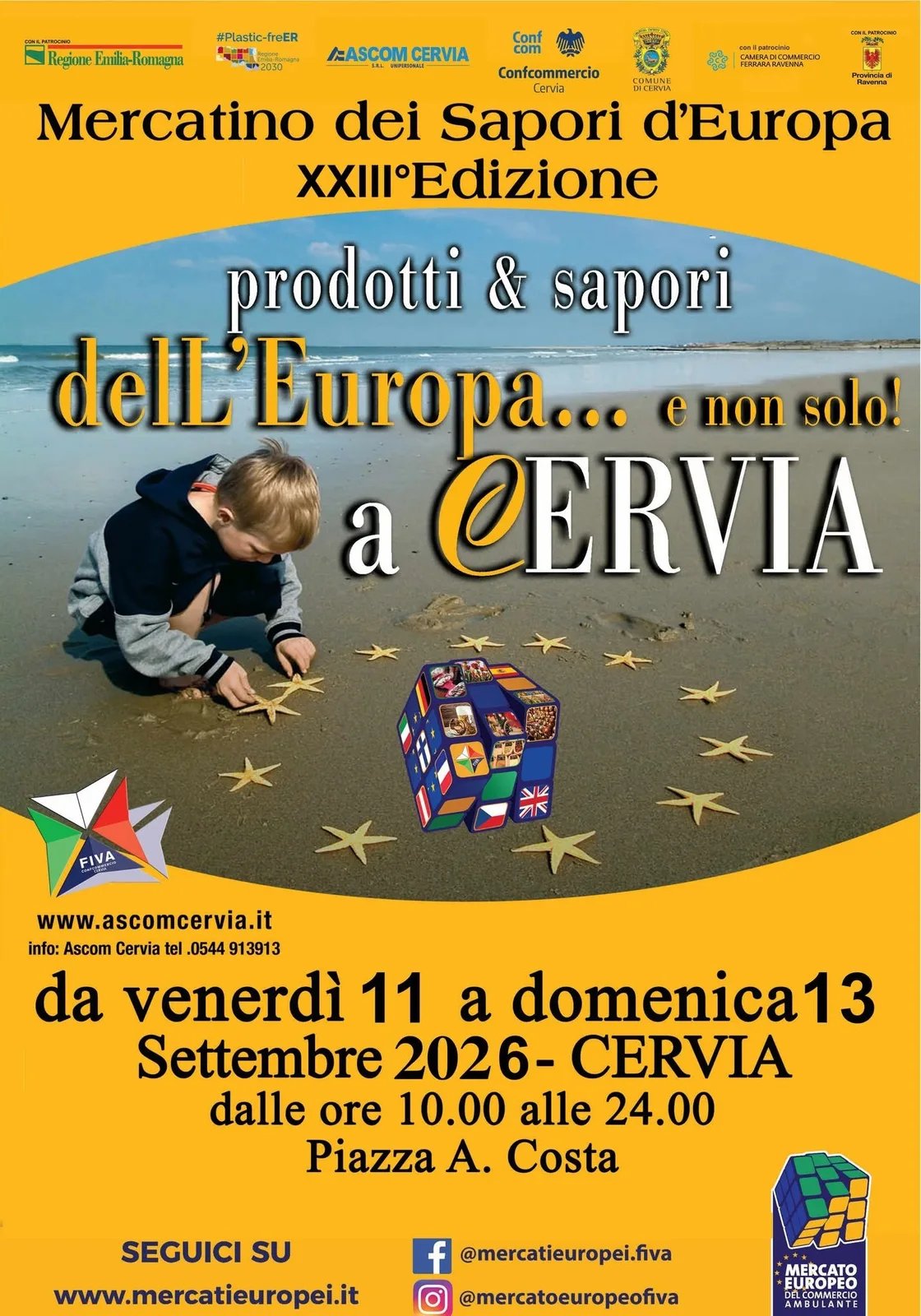 Mercatino dei Sapori d'Europa — Cervia