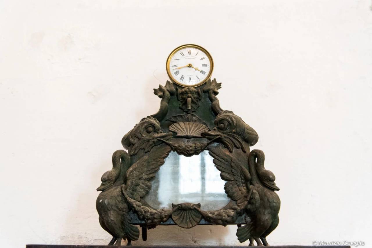 Idrocronometro da tavolo di padre Giovanni Battista Embriaco a Ceriana