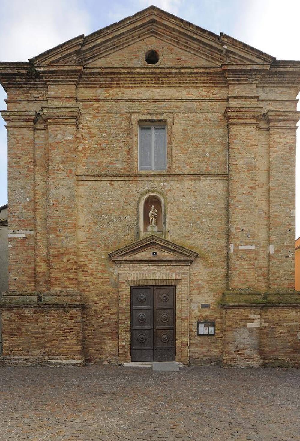 Facciata della chiesa di San Nicola a Tortoreto