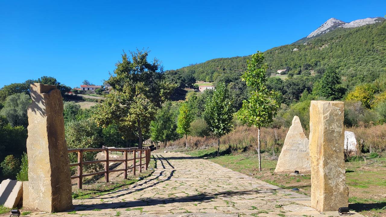 Ingresso all'Antico Tratturo della Madonna Nera a Viggiano