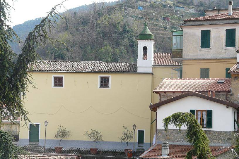 Oratorio di Santa Marta, sede della Confraternita dei Verdi, a Ceriana