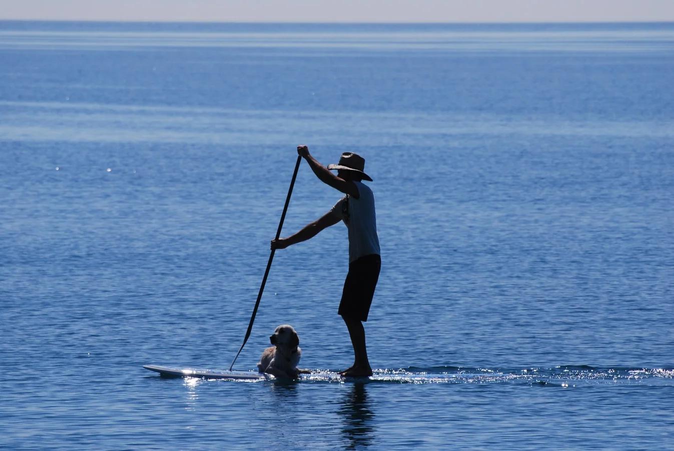 SUP - Stand Up Paddle - presso il Lago di Vico