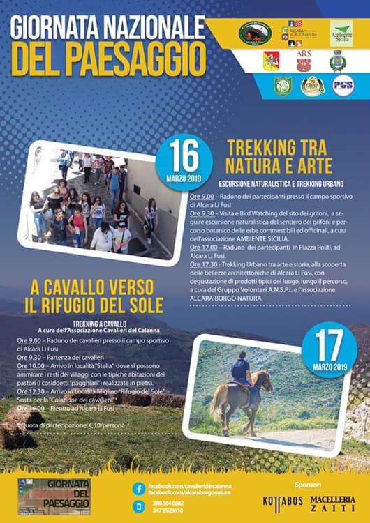 Giornata Nazionale del Paesaggio — Alcara li Fusi