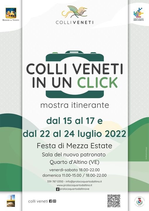 Locandina Colli Veneti in un click a Quarto d'Altino (Venezia)