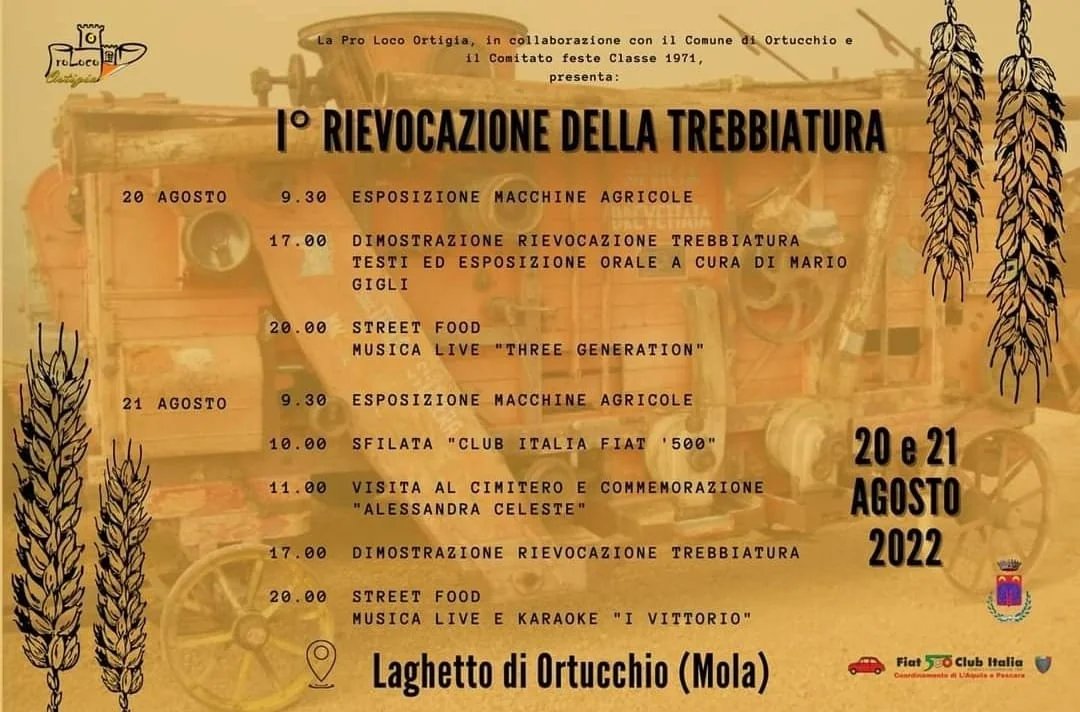 I Rievocazione della Trebbiatura