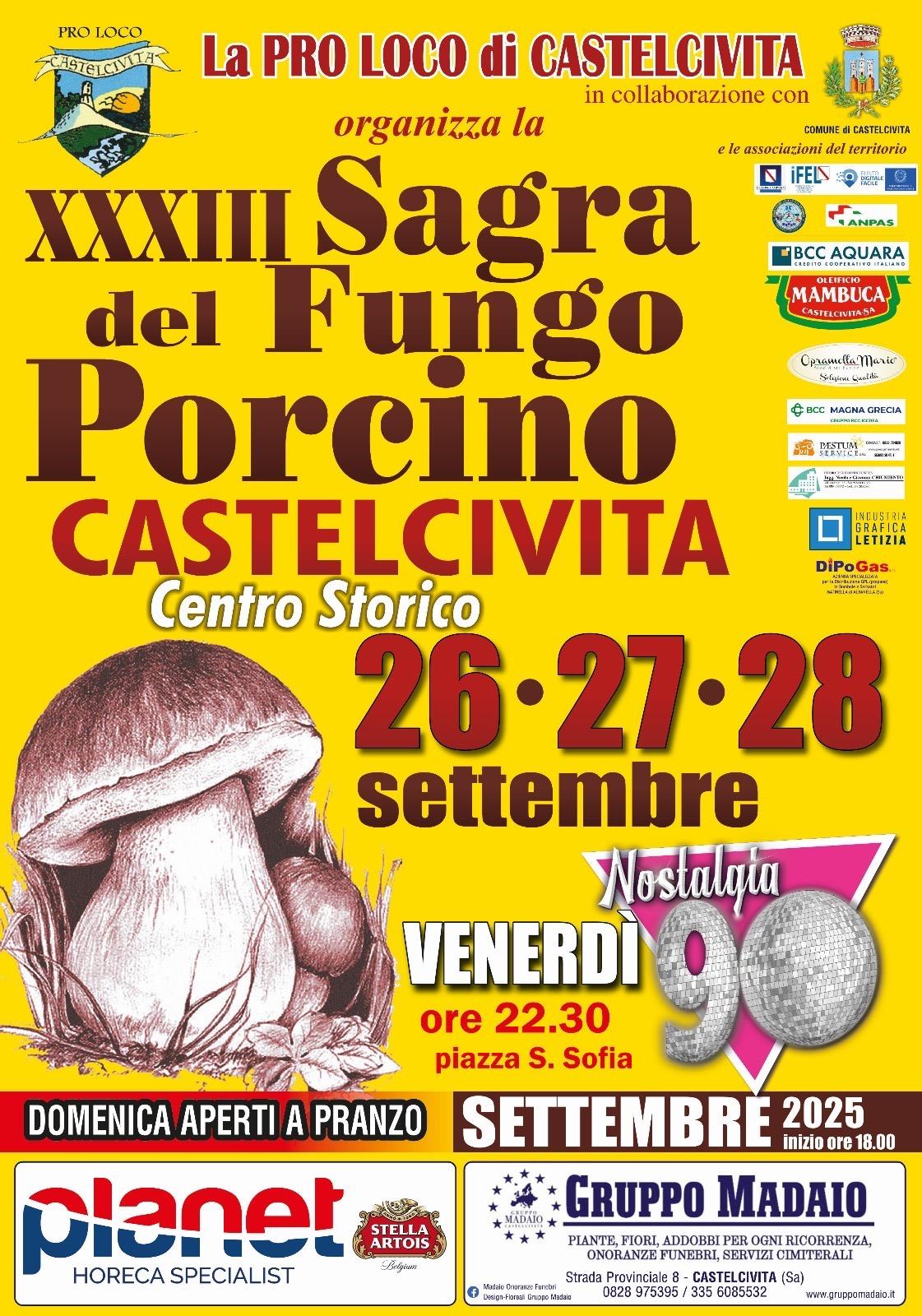 Sagra del Fungo Porcino — Castelcivita