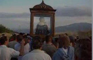 Locandina Festeggiamenti in onore di Maria SS di Servigliano a Montemurro (Potenza)
