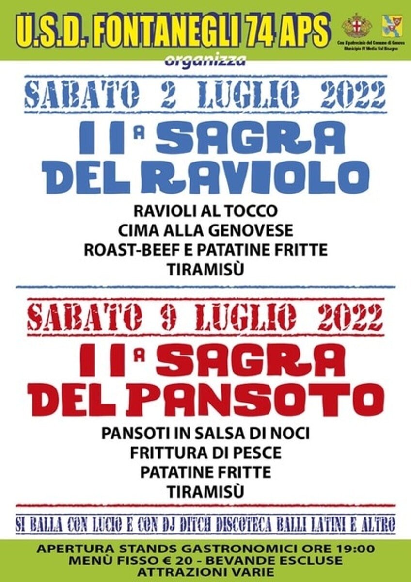 Sagra del Raviolo — Genova
