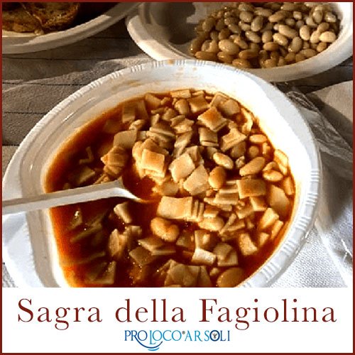 Locandina 63ª edizione 2025 – Sagra della Fagiolina a Arsoli (Roma)