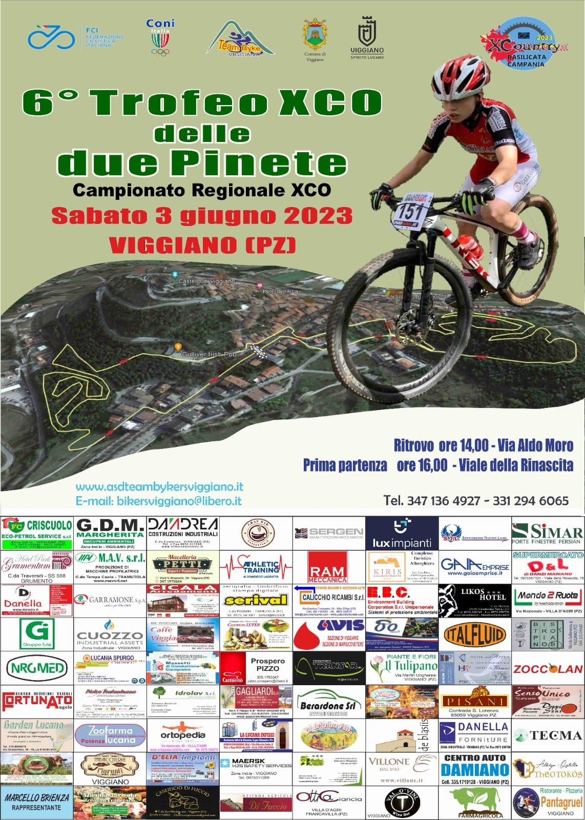 Trofeo XCO delle due Pinete - Campionato Regionale XCO — Viggiano