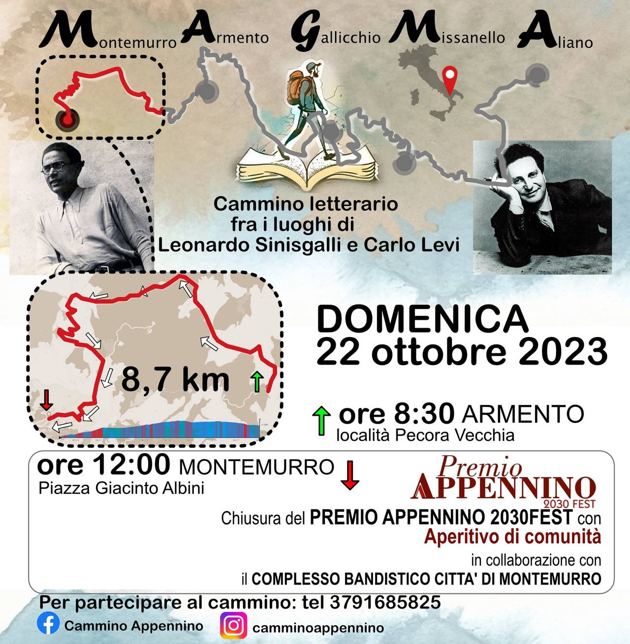 MAGMA - Cammino letterario fra i luoghi di Sinisgalli e Levi — Montemurro