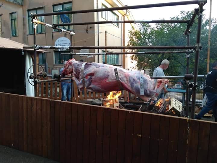 Locandina Sagra del vitello podolico alburnino e dell’olio d’oliva a Sant'Angelo a Fasanella (Salerno)