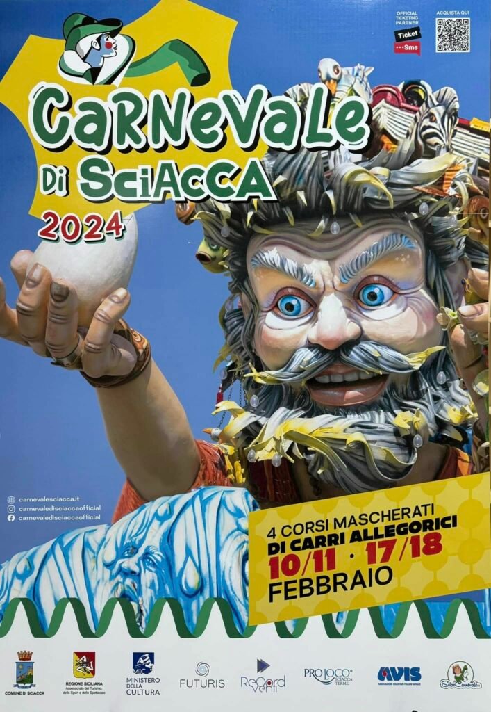 Locandina Carnevale di Sciacca a Sciacca (Agrigento)