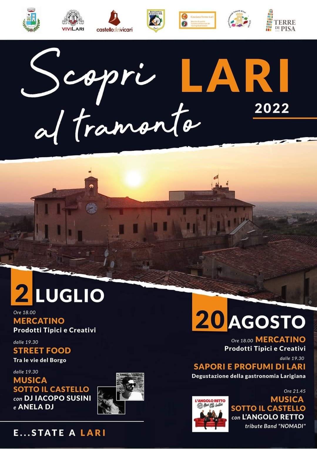 Scopri Lari al Tramonto — Casciana Terme Lari