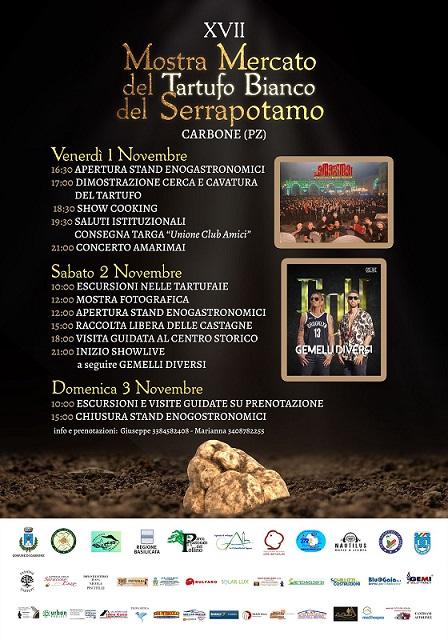 Mostra Mercato del Tartufo Bianco del Serrapotamo — Carbone