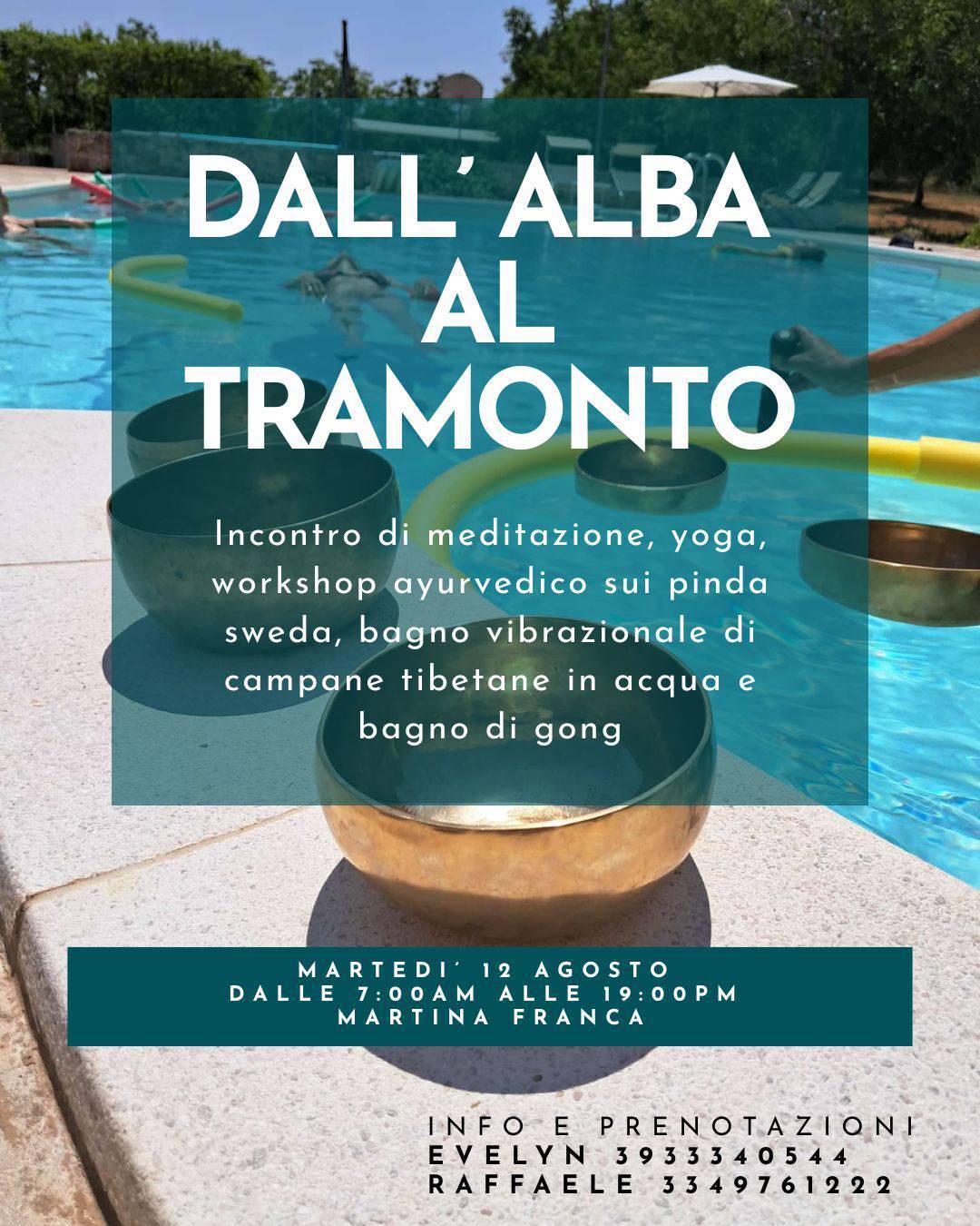 Dall'alba al tramonto - Yoga, meditazione e vibrazioni sonore — Martina Franca