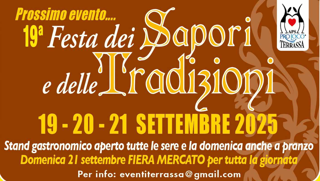 Festa dei Sapori e delle Tradizioni - Stand Gastronomico e Fiera Mercato — Terrassa Padovana