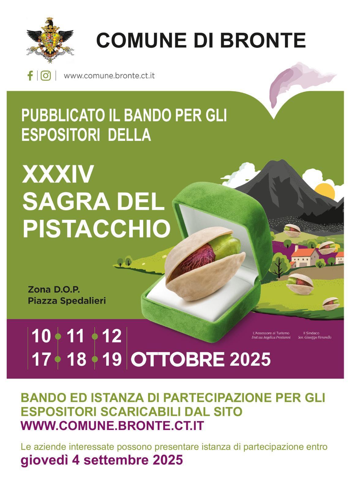 Sagra del Pistacchio — Bronte