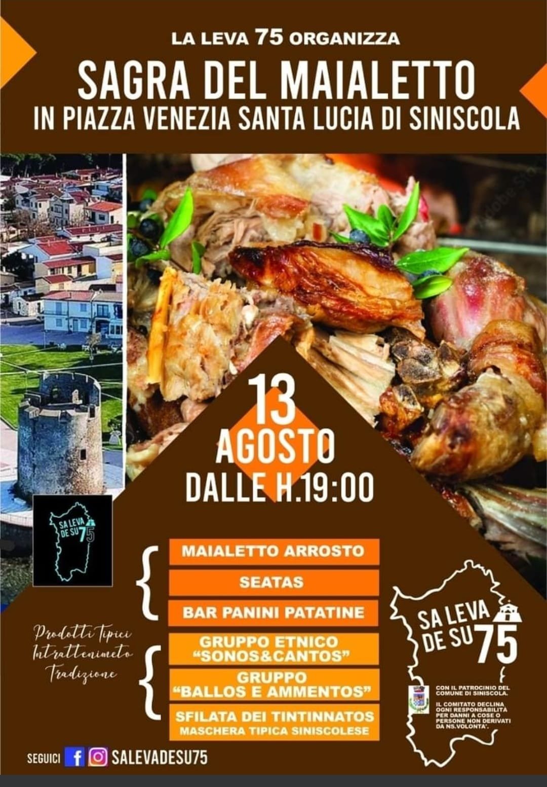 Sagra del Maialetto arrosto — Siniscola