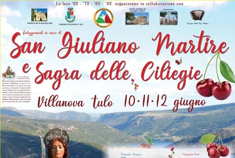 Festeggiamenti in onore di San Giuliano Martire e Sagra delle Ciliegie — Villanova Tulo