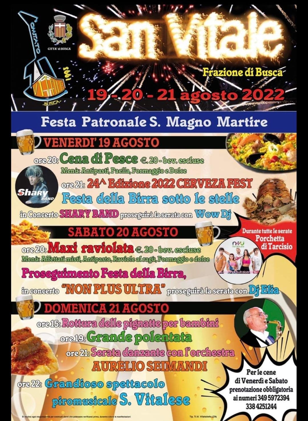 Festa Patronale San Magno Martire — Busca