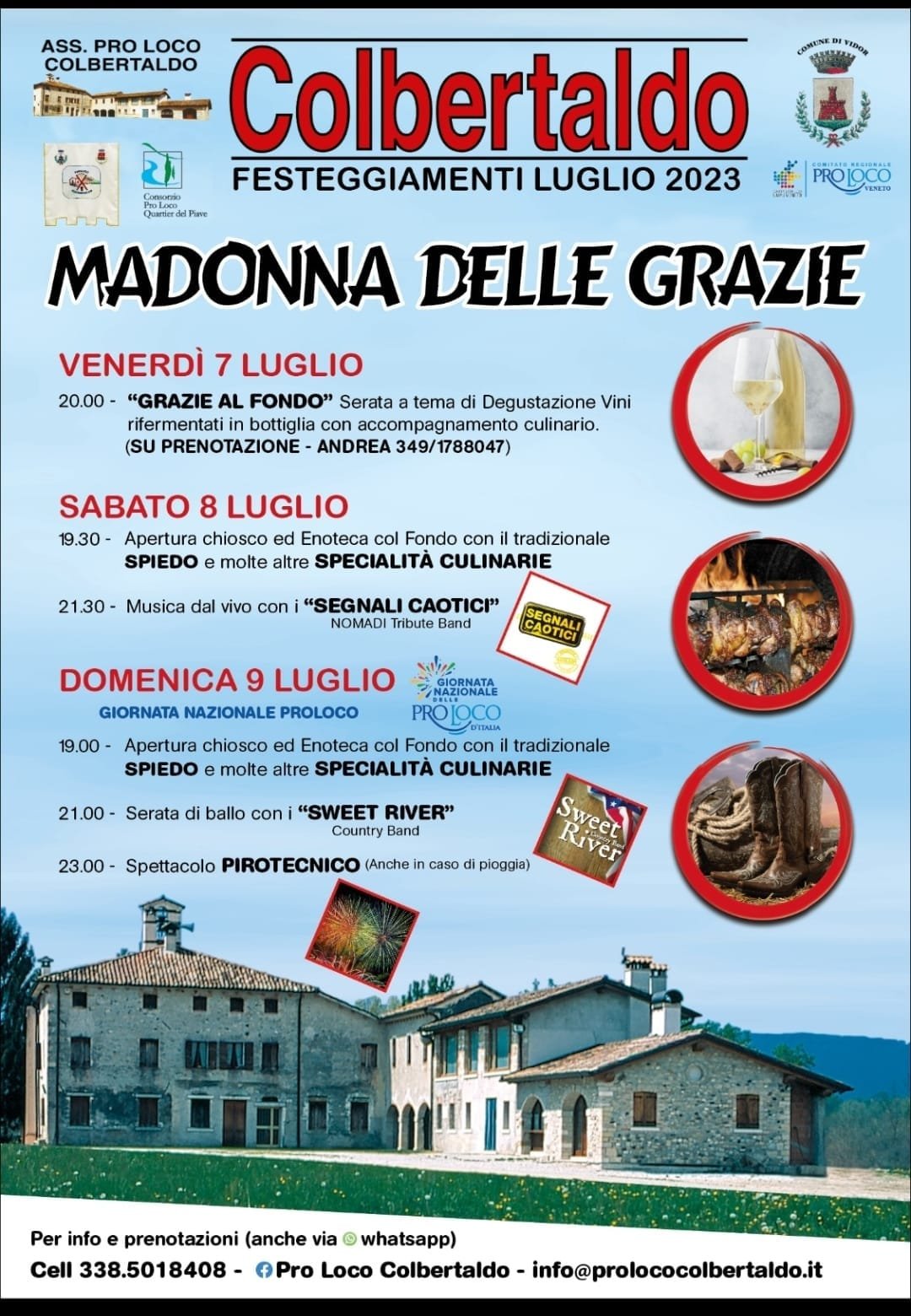 Festa della Madonna delle Grazie — Vidor