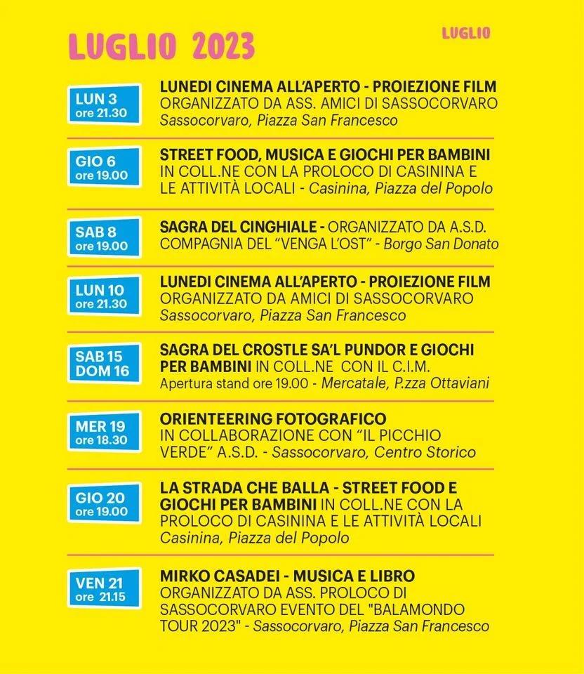 Locandina Sagra del Cinghiale a Sabaudia (Latina)
