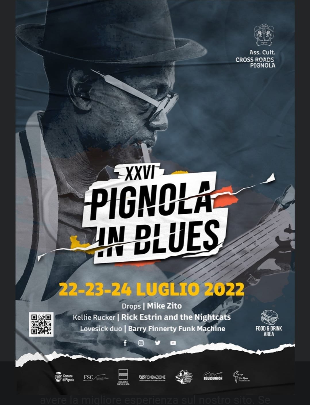 Locandina Pignola in Blues a Pignola (Potenza)