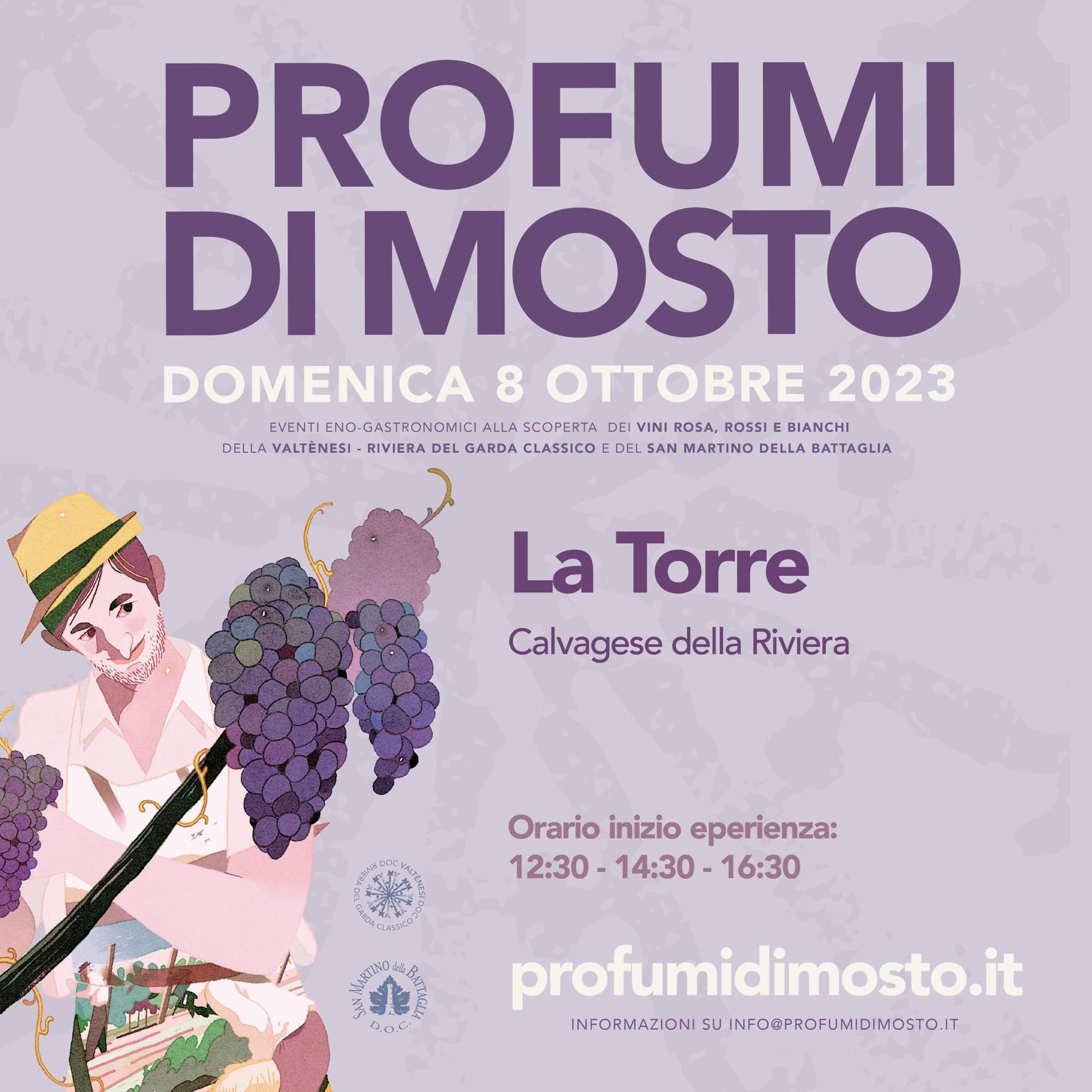 Locandina Profumi di mosto a Calvagese della Riviera (Brescia)