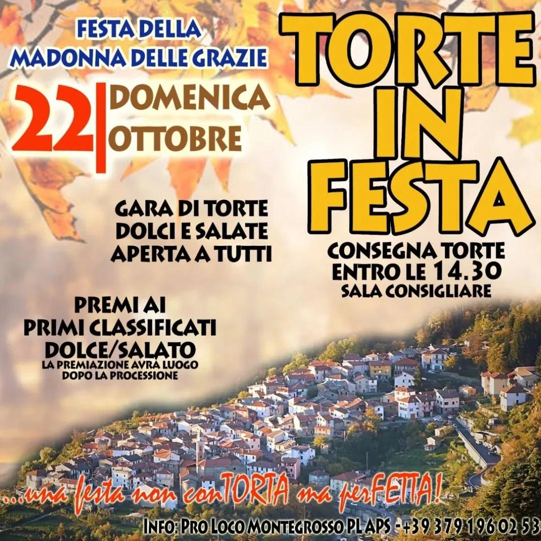 Locandina Festa della Madonna delle Grazie a Montegrosso Pian Latte (Imperia)