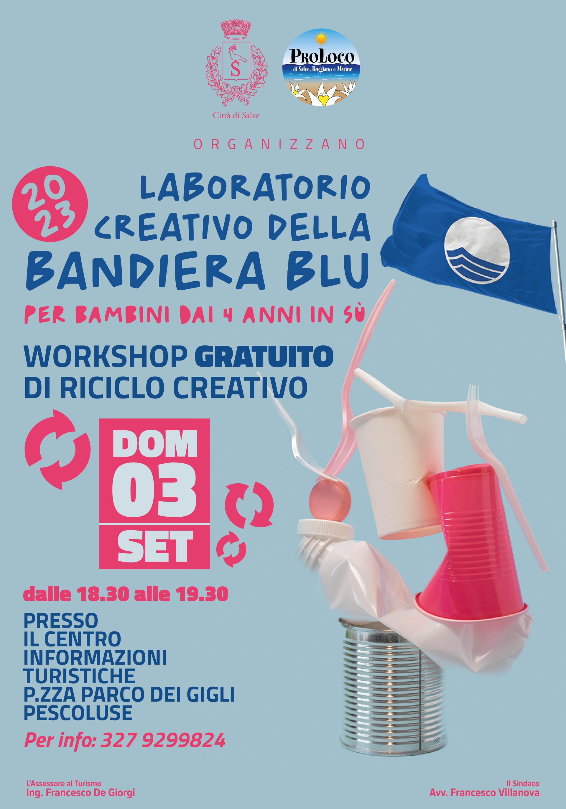 LABORATORIO CREATIVO DELLA BANDIERA BLU — Salve
