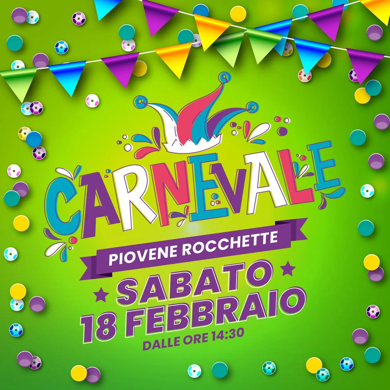 Locandina Carnevale di Piovene Rocchette a Piovene Rocchette (Vicenza)