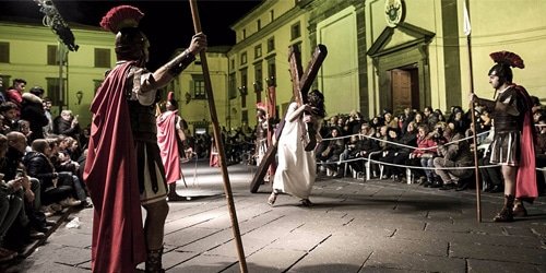 Locandina Processione Venerdì Santo a Bagnoregio (Viterbo)