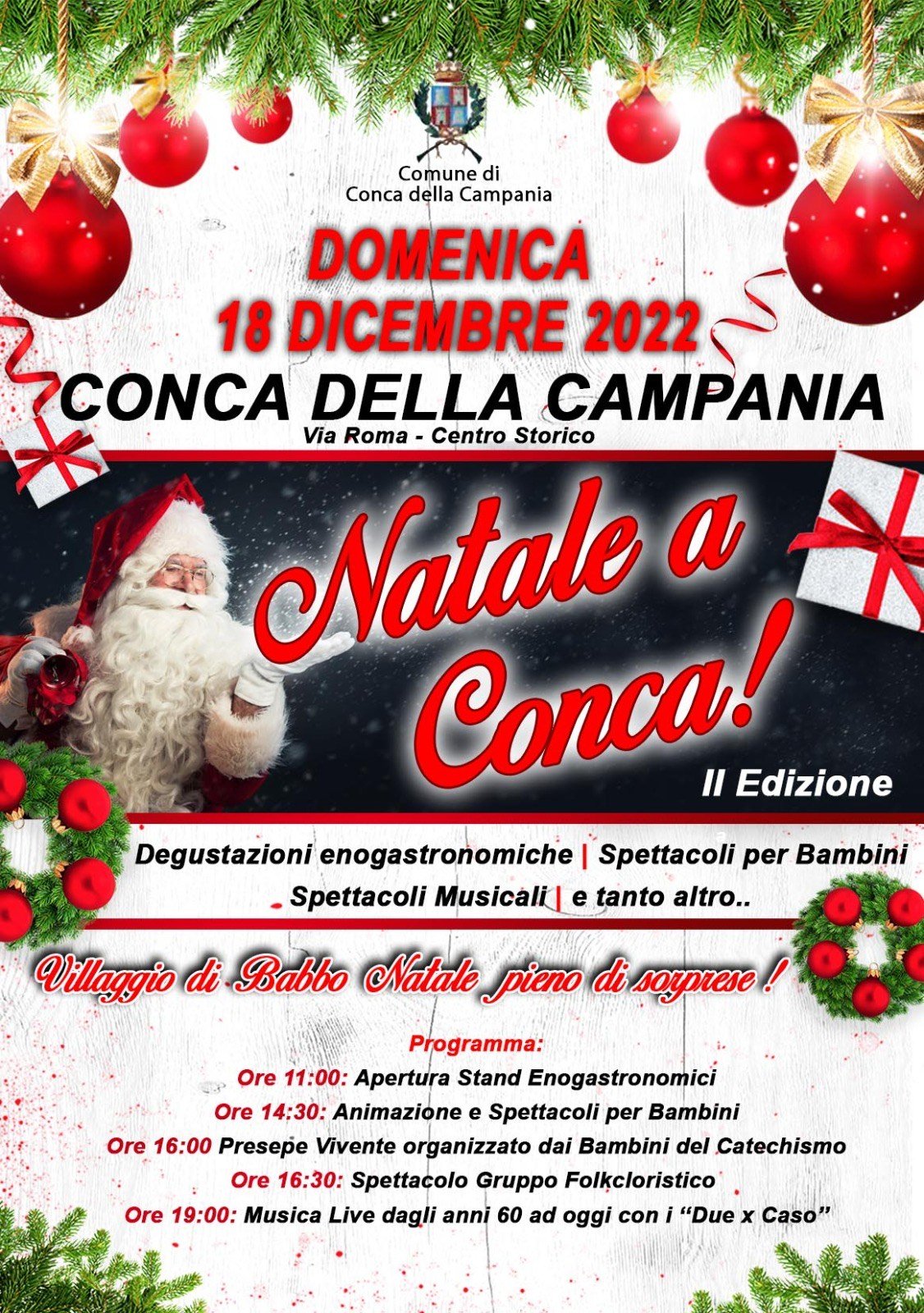 NATALE A CONCA — Conca della Campania