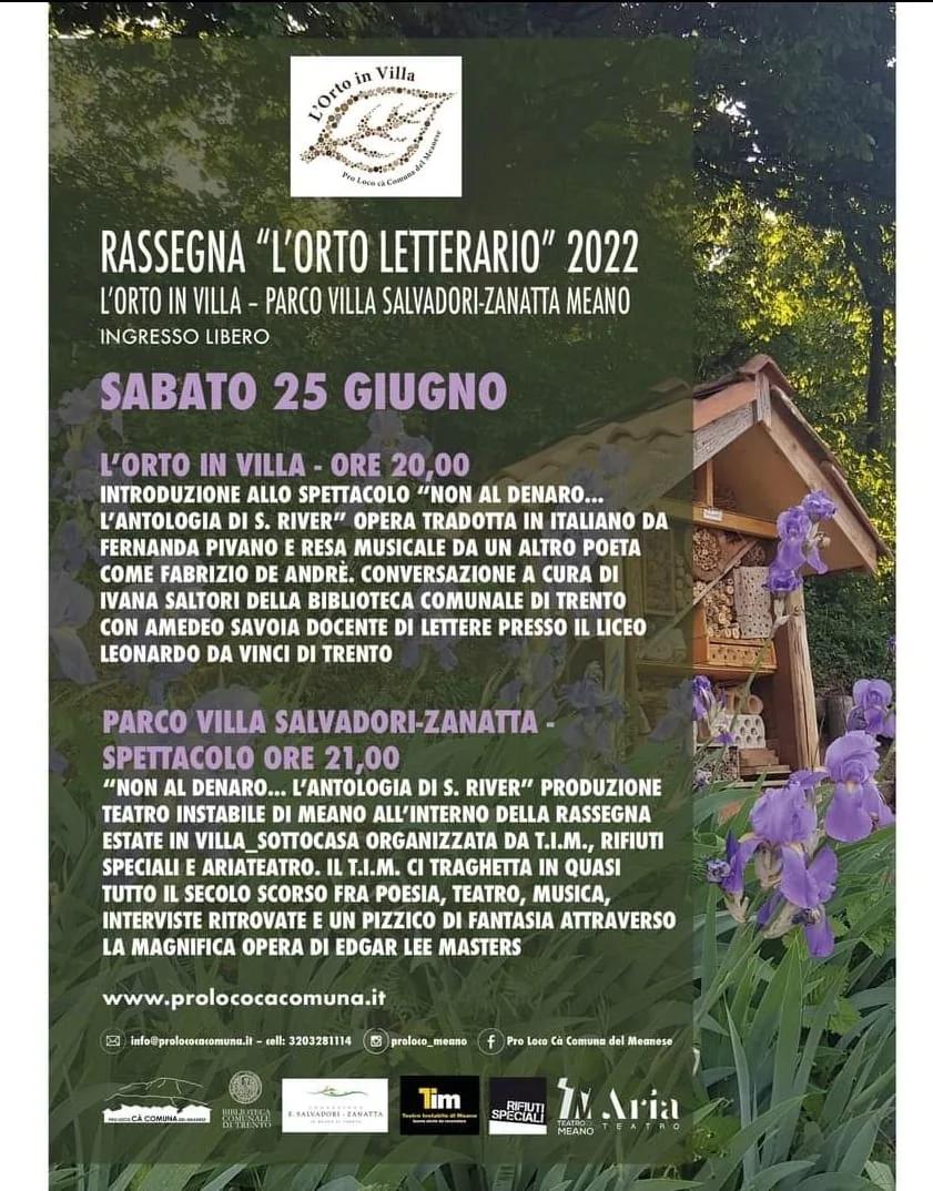 Locandina L'Orto in festa a Trento (Trento)