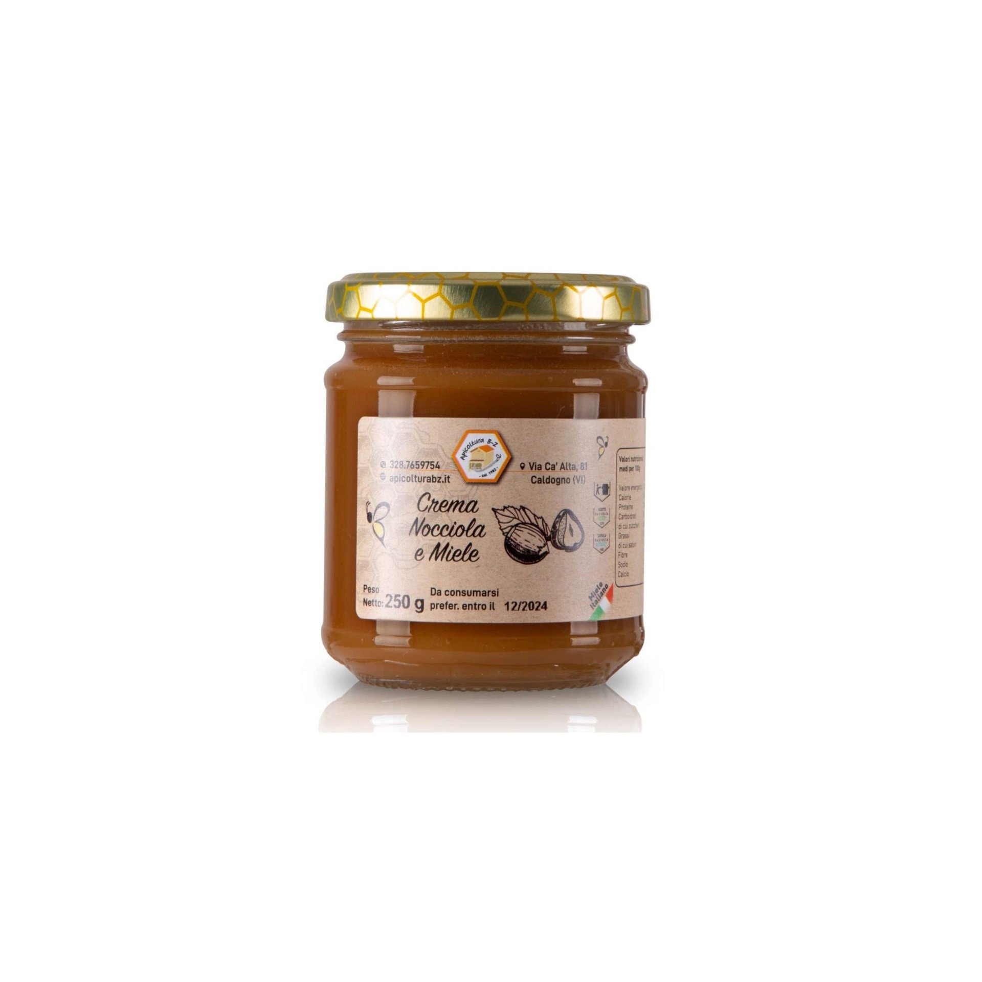 Crema nocciola e miele - 500g