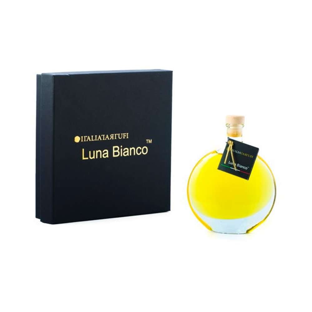 Luna Bianco - Olio Extra Vergine di Oliva Aromatizzato al Tartufo Bianco - 100 ml