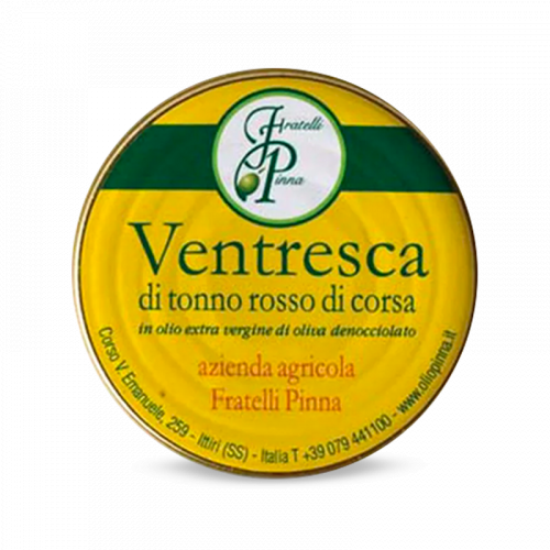 Ventresca di Tonno Rosso in olio EVO denocciolato di Bosana 160g