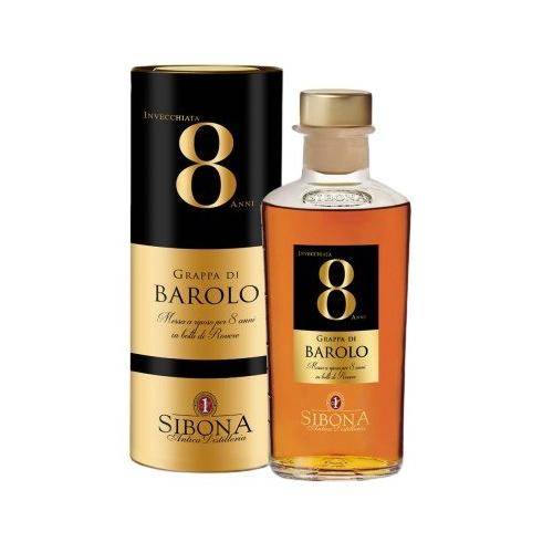 Grappa Riserva di Barolo invecchiata 8 anni 500ml