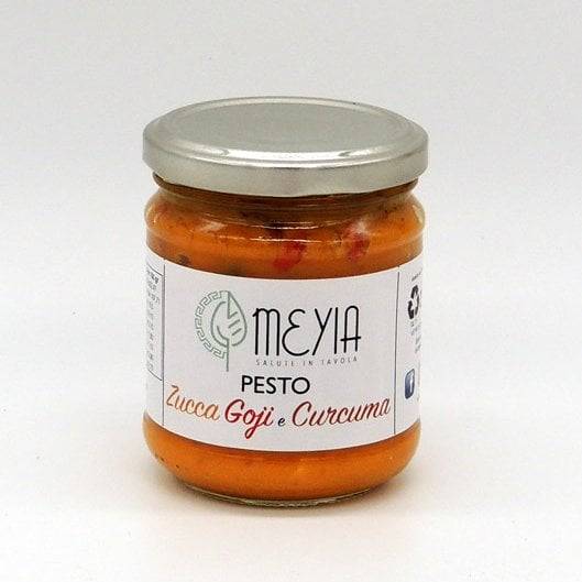 Pesto di Zucca, Goji e Curcuma 180g