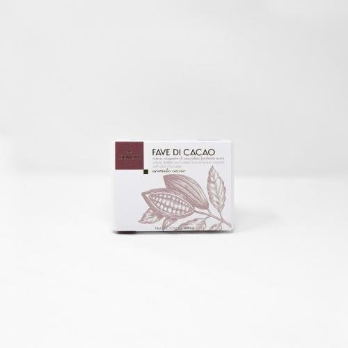 Fave di cacao ricoperte di cioccolato fondente 100g