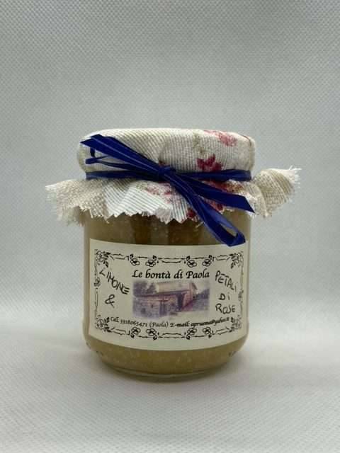 Marmellata Limone e Petali di Rose - 200 g