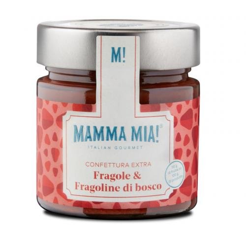 Confettura Extra di Fragole e Fragoline di Bosco 240g