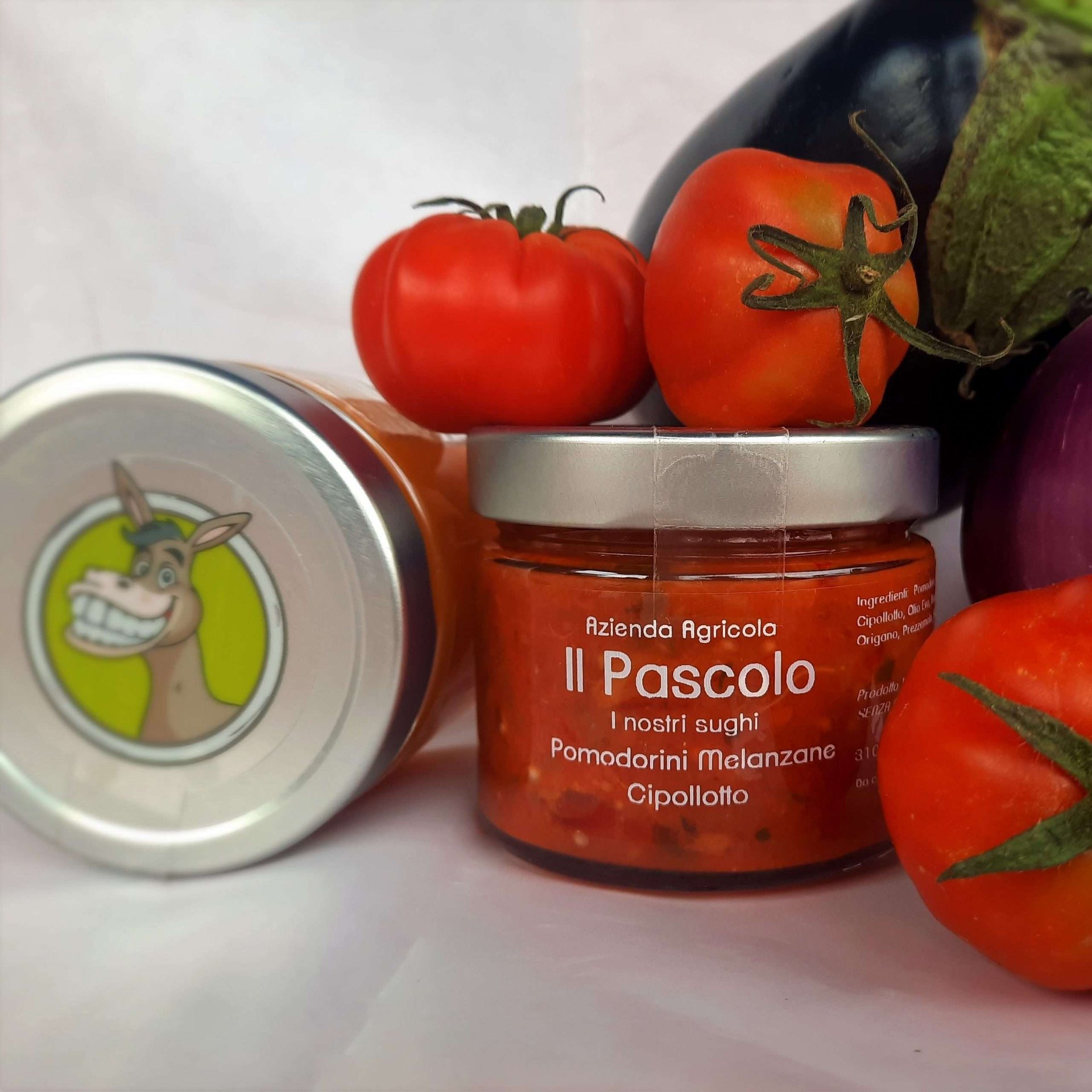 SUGO POMODORINI, MELANZANE CIPOLLOTTI - 310 g
