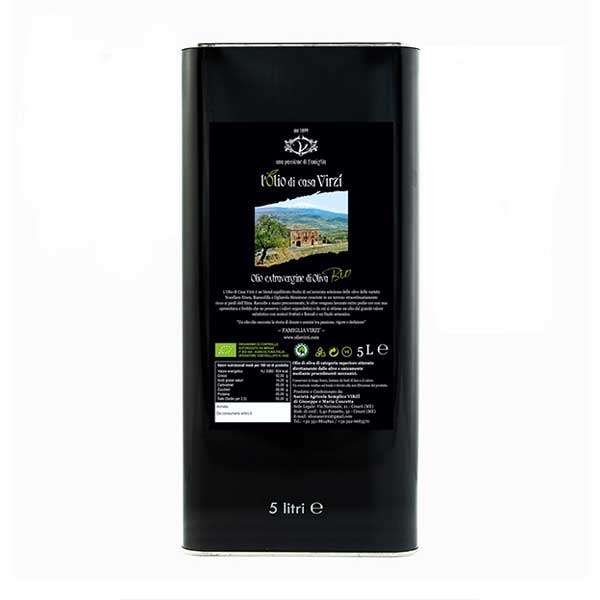 L'Olio di Casa Virzì BIO 2023/2024 - lattina 5 L