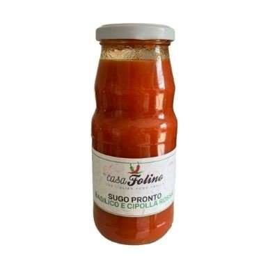 Sugo Pronto Basilico e Cipolla Rossa 290gr