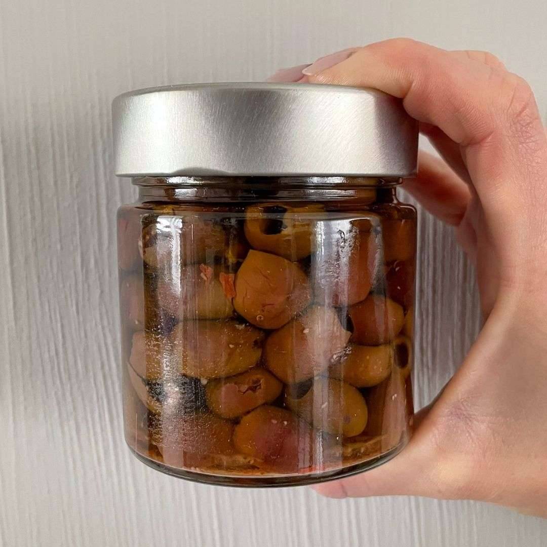 Olive Leccino Denocciolate in Olio EVO - 225 g