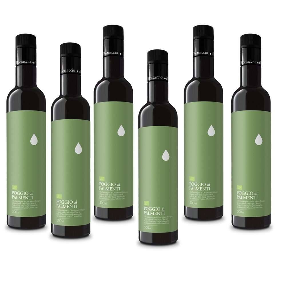 Box Biologico Poggio ai Palmenti olio extravergine - (6 x 500 ml)