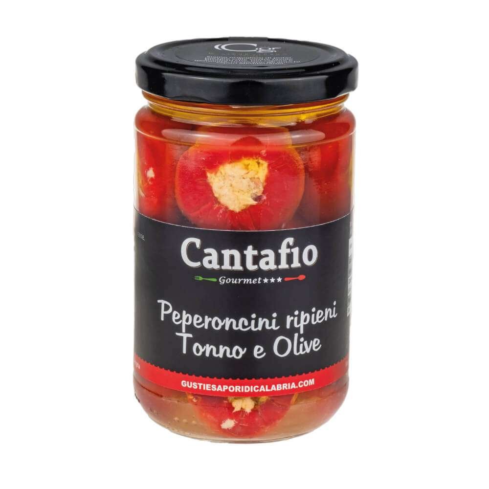 Peperoncini ripieni di Tonno e Olive - 290g