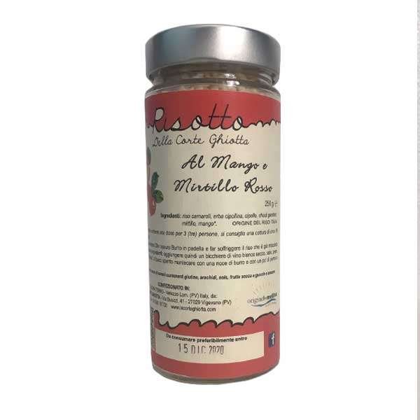 Risotto al Mango e Mirtillo Rosso - 250 g